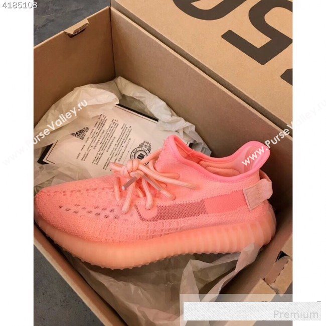 Adidas Yeezy Boost 350 V2 Static Sneakers Bright Orange 2019(For Women and Men) (EM-9061231)