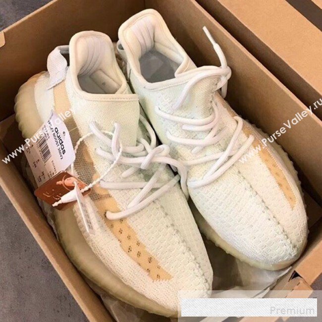 Adidas Yeezy Boost 350 V2 Static Sneakers White/Nude 2019(For Women and Men) (EM-9061232)