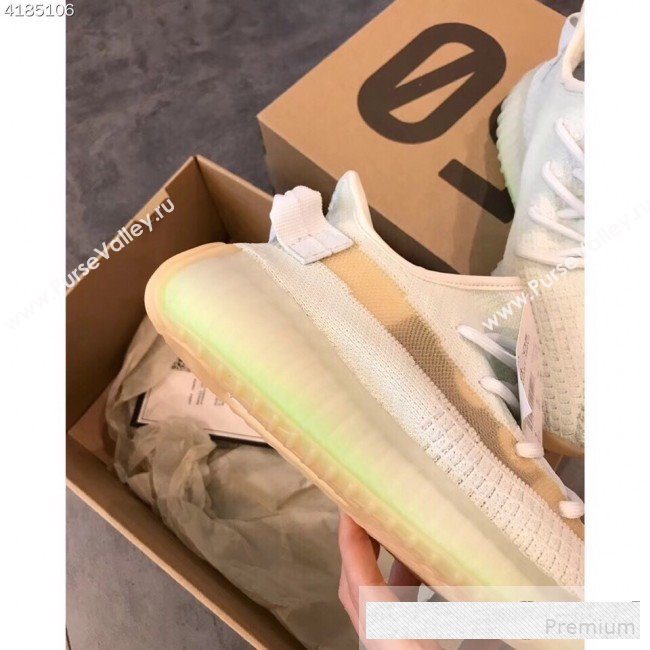 Adidas Yeezy Boost 350 V2 Static Sneakers White/Nude 2019(For Women and Men) (EM-9061232)