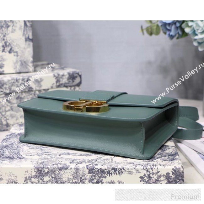 Dior 30 Montaigne CD Flap Bag in Smooth Storm Blue Calfskin 2019 (BINF-9061137)