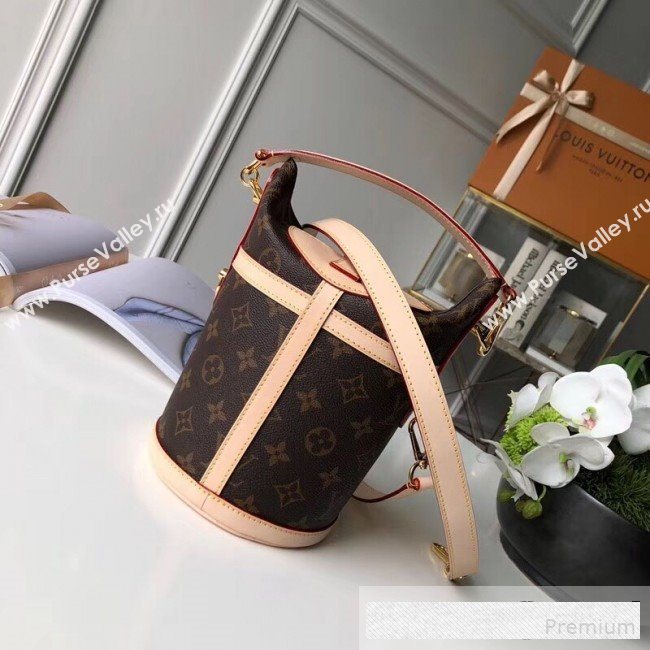 Louis Vuitton Monogram Canvas Bucket Shape Duffle Top Handle Bag M43587 2019 (KD-9061452)