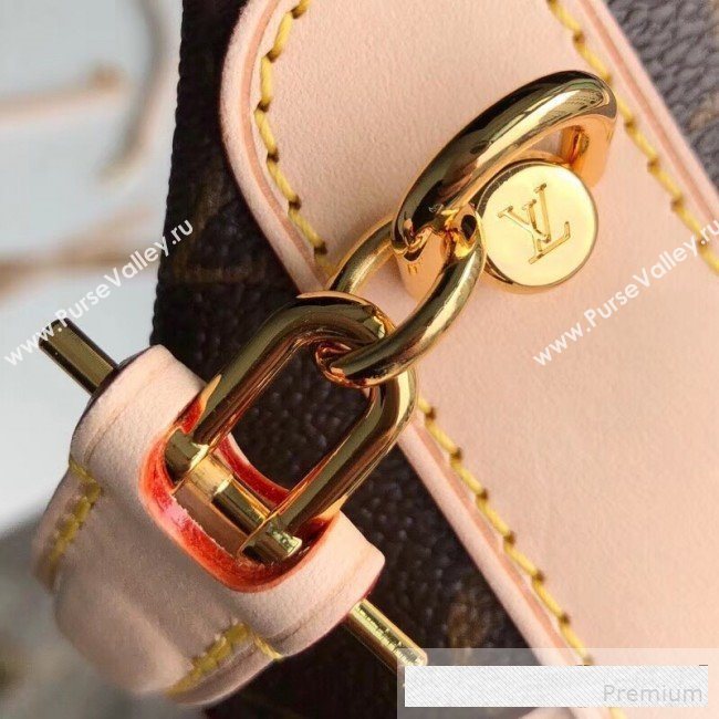 Louis Vuitton Monogram Canvas Bucket Shape Duffle Top Handle Bag M43587 2019 (KD-9061452)