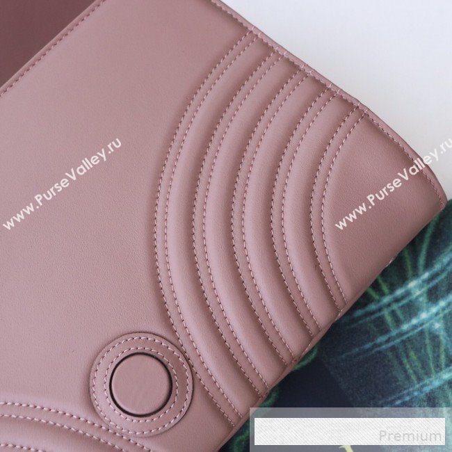 Gucci GG Marmont Chevron Leather Clutch 498079 Pink 2019 (DLH-9061721)