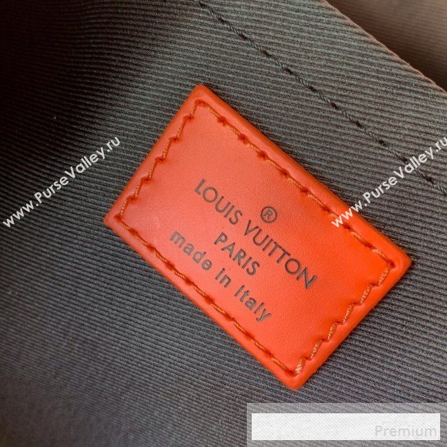 Louis Vuitton Mens Damier Cobalt Canvas Drawstring Backpack N40170 2019 (KD-9061706)