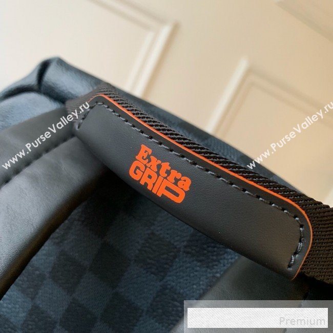 Louis Vuitton Mens Damier Cobalt Canvas Discovery Backpack PM N40157 2019 (KD-9061708)