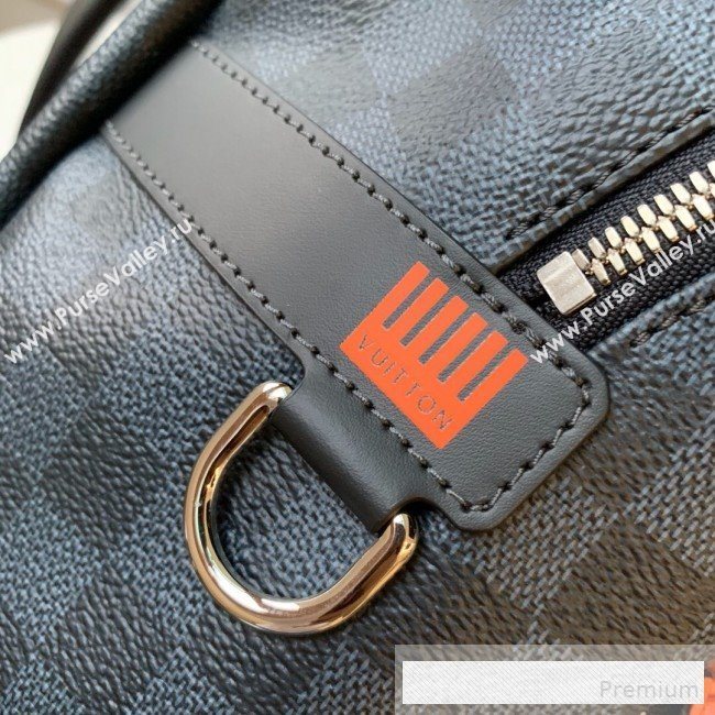 Louis Vuitton Mens Damier Cobalt Canvas Discovery Backpack PM N40157 2019 (KD-9061708)