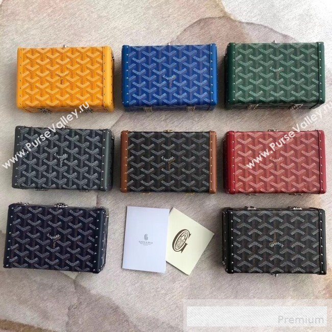 Goyard Minaudiere Mini Y Case Shoulder Bag Grey (GEYA-9062706)