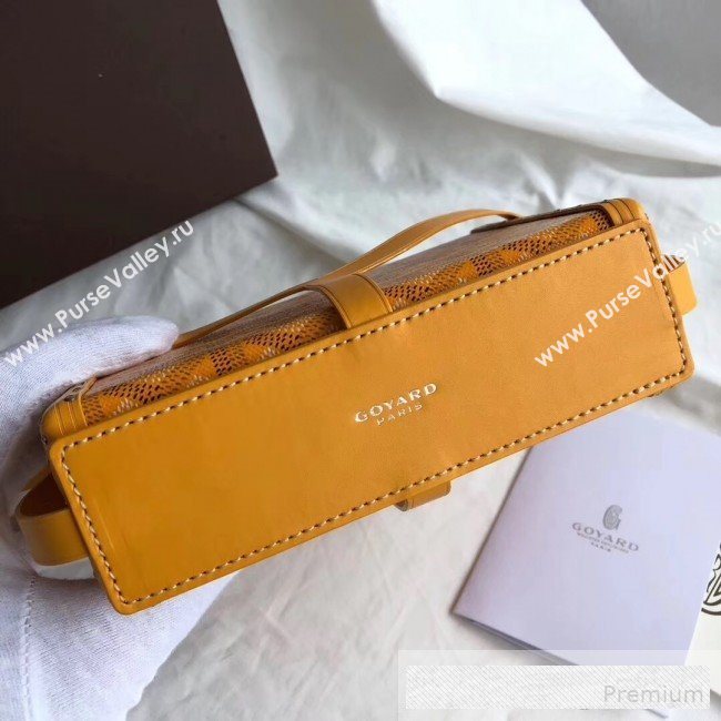 Goyard Minaudiere Mini Y Case Shoulder Bag Yellow  (GEYA-9062701)