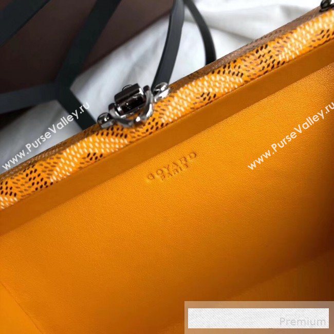 Goyard Minaudiere Mini Y Case Shoulder Bag Yellow  (GEYA-9062701)