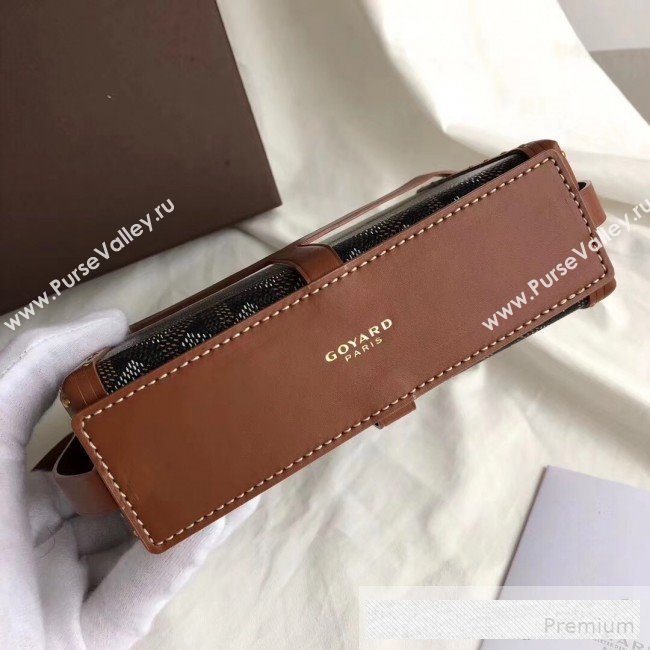 Goyard Minaudiere Mini Y Case Shoulder Bag Coffee (GEYA-9062702)