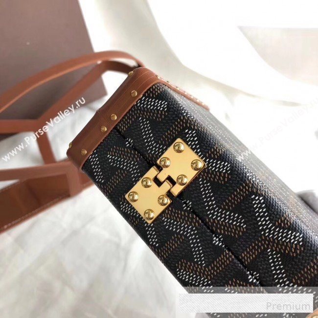 Goyard Minaudiere Mini Y Case Shoulder Bag Coffee (GEYA-9062702)