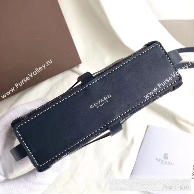 Goyard Minaudiere Mini Y Case Shoulder Bag Dark Blue (GEYA-9062703)