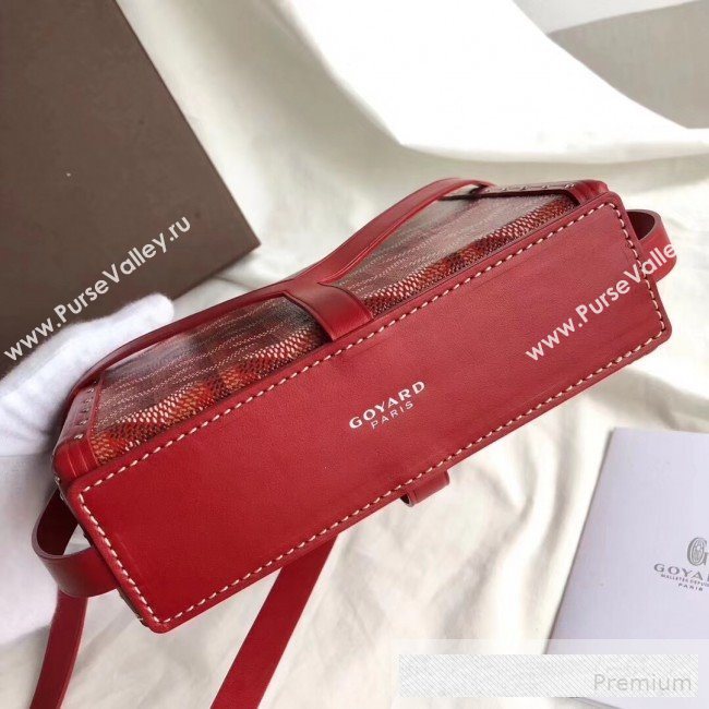 Goyard Minaudiere Mini Y Case Shoulder Bag Red (GEYA-9062704)