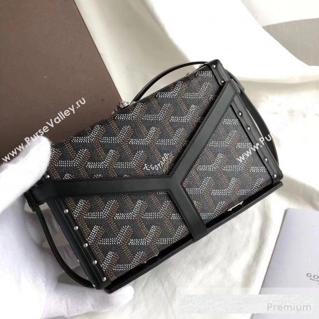 Goyard Minaudiere Mini Y Case Shoulder Bag Black (GEYA-9062705)