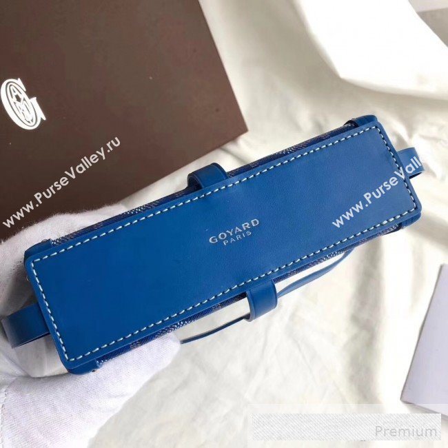 Goyard Minaudiere Mini Y Case Shoulder Bag Royal Blue (GEYA-9062707)