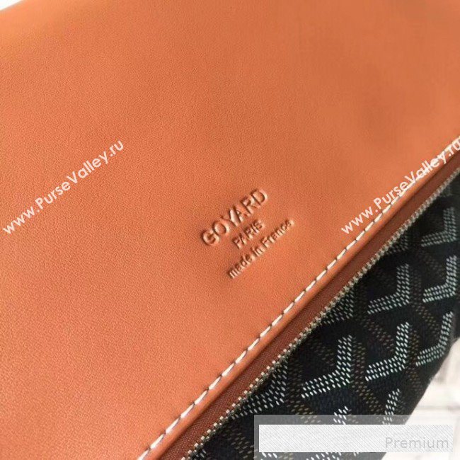 Goyard Folding Leather Clutch Brown (1A142-9062710)