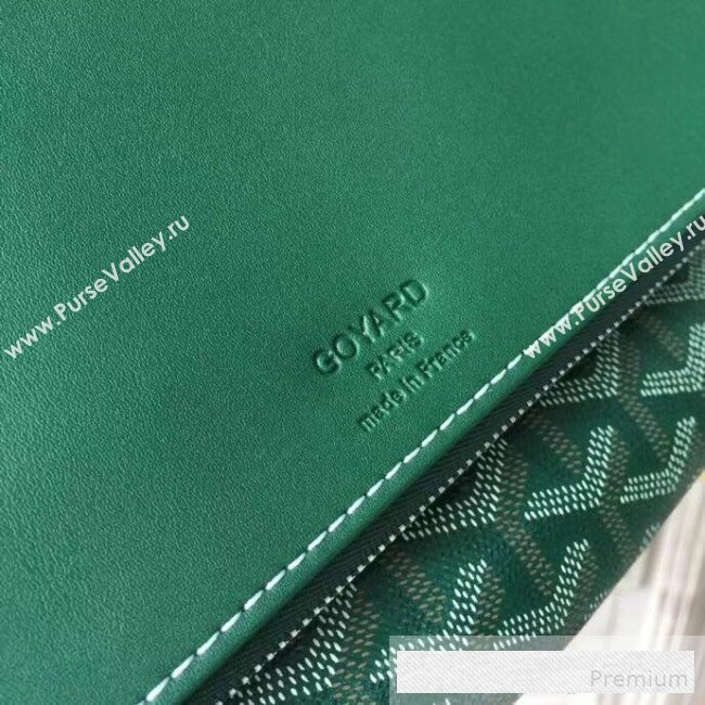 Goyard Folding Leather Clutch Green (1A142-9062711)