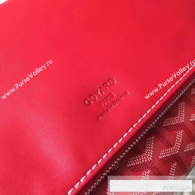 Goyard Folding Leather Clutch Red (1A142-9062715)