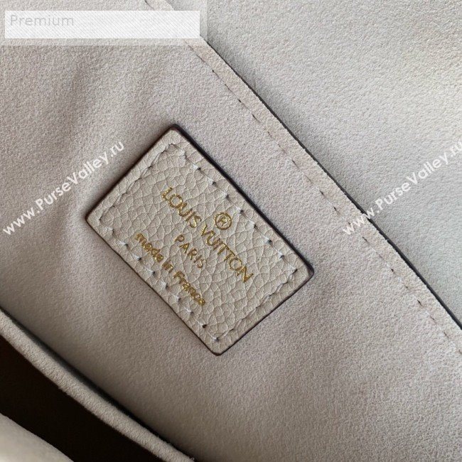 Louis Vuitton Monogram Leather Georges BB Top Handle Bag M53941 Cream White 2109 (KD-9070130)