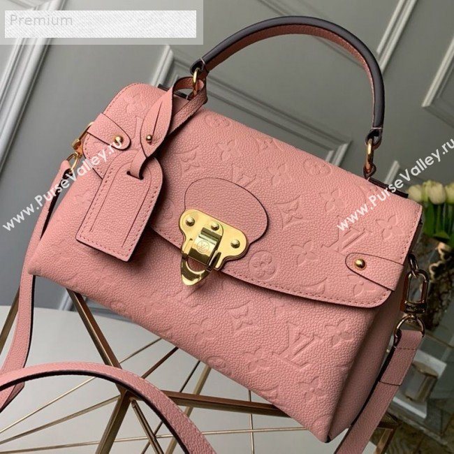 Louis Vuitton Monogram Leather Georges BB Top Handle Bag M53941 Pink 2109 (KD-9070129)