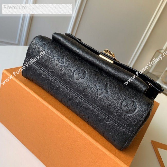 Louis Vuitton Monogram Empreinte Leather Vavin BB Shoulder Bag M44550 Black 2018 (KD-9070132)