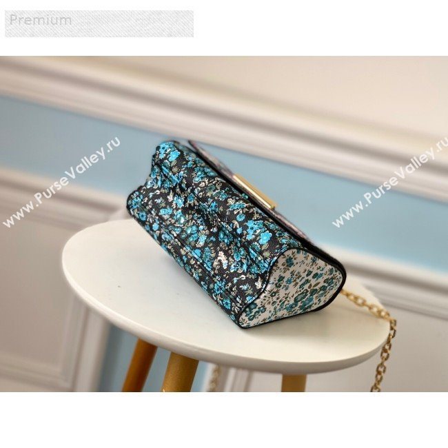 Louis Vuitton Floral Print Twist PM Chain Shoulder Bag M55038 Red 2019 (LVSJ-9070166)