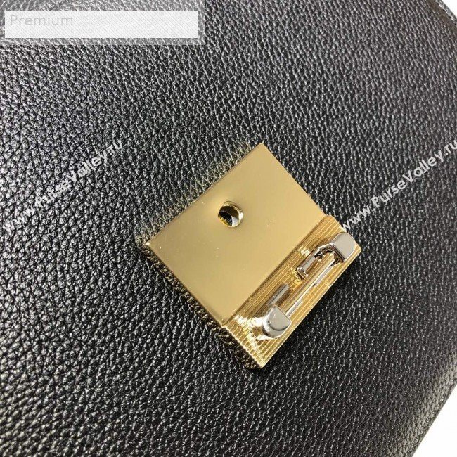 Gucci Zumi Grainy Leather Small Shoulder Bag 576388 Black 2019 (DLH-9070207)