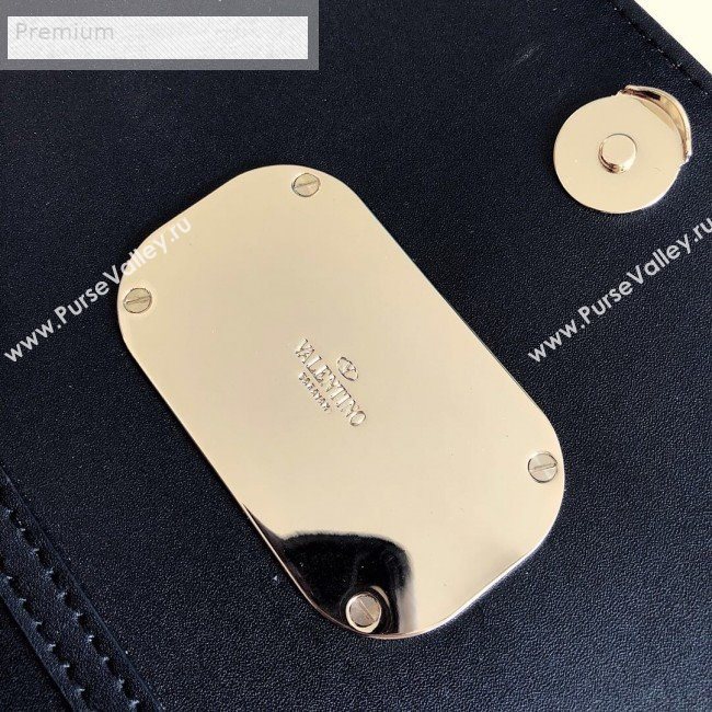 Valentino Smooth Calfskin Small VCASE Chain Shoulder Bag Red 2019 (JJ3-9070269)