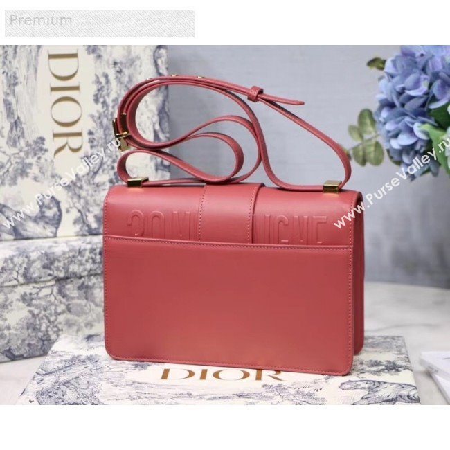 Dior 30 Montaigne CD Flap Bag in Smooth Sienna Pink Calfskin 2019 (BINF-9070253)