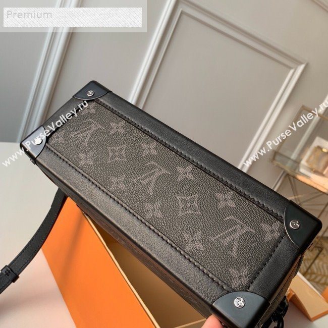 Louis Vuitton Monogram Canvas Soft Trunk Case Shoulder Bag M44478 Grey/Black 2019 (KD-9070822)