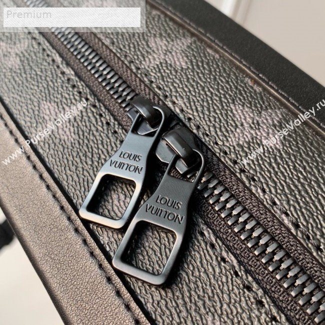 Louis Vuitton Monogram Canvas Soft Trunk Case Shoulder Bag M44478 Grey/Black 2019 (KD-9070822)