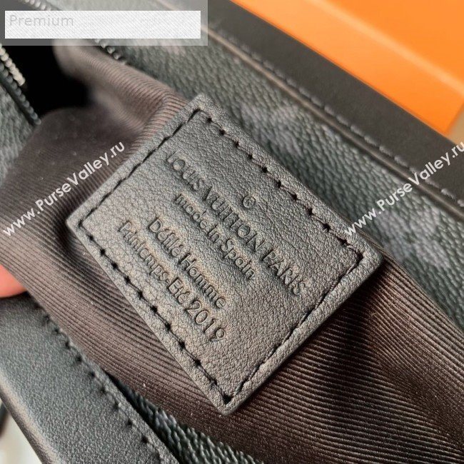 Louis Vuitton Monogram Canvas Soft Trunk Case Shoulder Bag M44478 Grey/Black 2019 (KD-9070822)