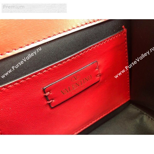 Valentino Small VSLING Smooth Calfskin Shoulder Bag Red 2019 (JIND-9070922)