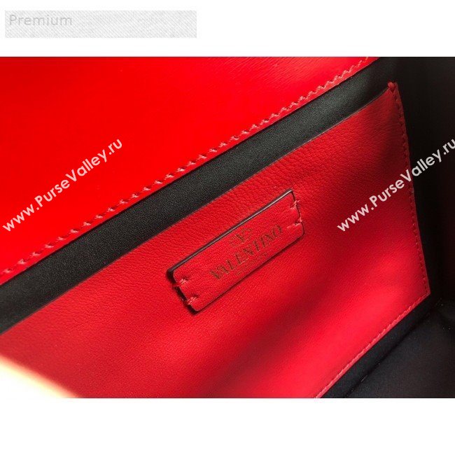 Valentino Large VSLING Smooth Calfskin Shoulder Bag Red 2019 (JIND-9070927)