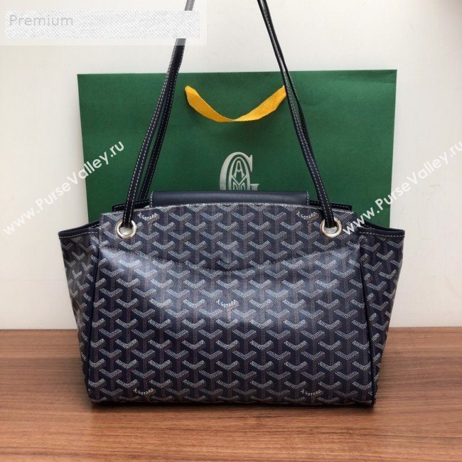 Goyard Rouette Shoulder Bag Navy Blue 2019 (LMGY-9070930)