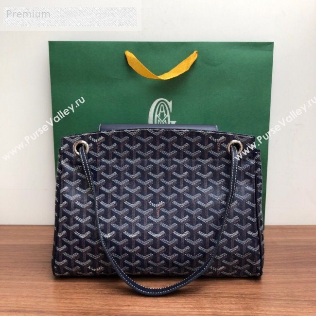 Goyard Rouette Shoulder Bag Navy Blue 2019 (LMGY-9070930)