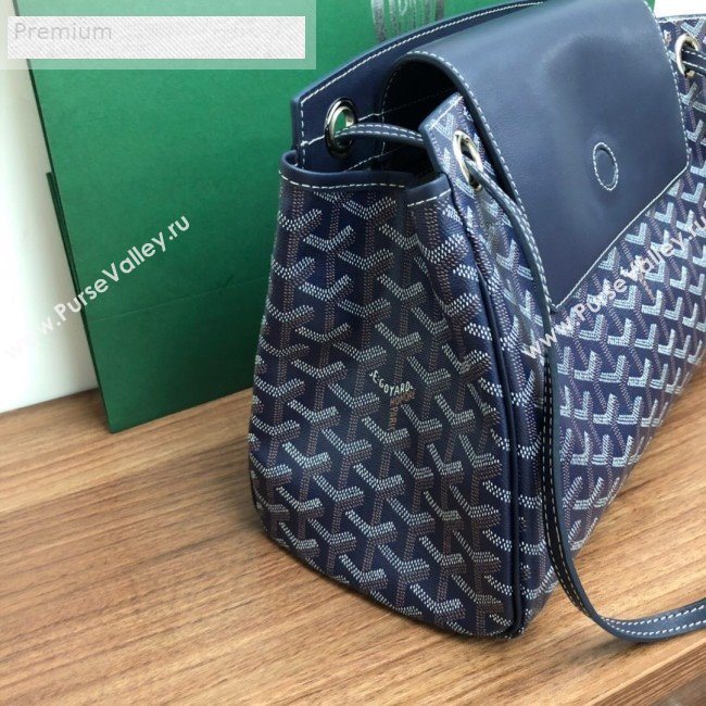 Goyard Rouette Shoulder Bag Navy Blue 2019 (LMGY-9070930)