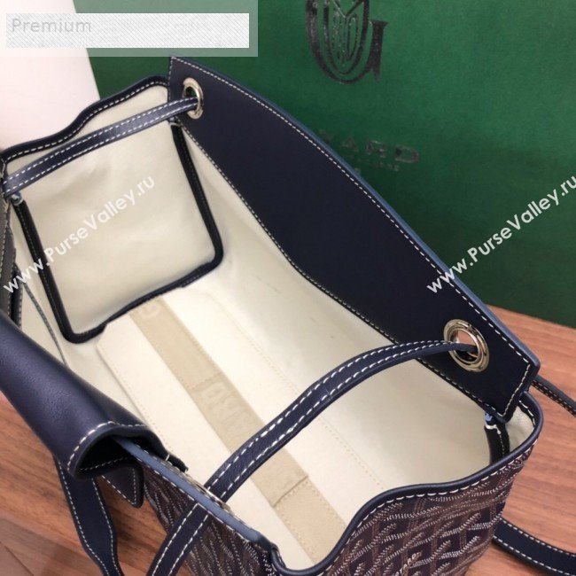 Goyard Rouette Shoulder Bag Navy Blue 2019 (LMGY-9070930)