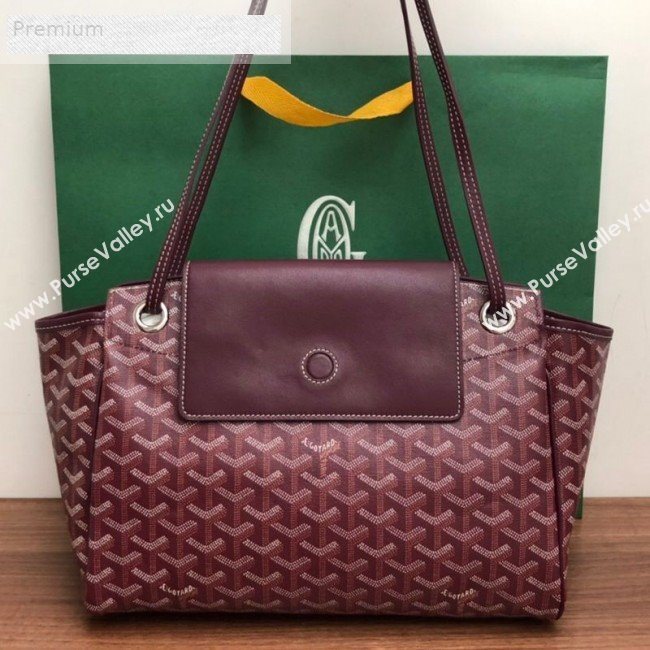Goyard Rouette Shoulder Bag Burgundy 2019 (LMGY-9070934)