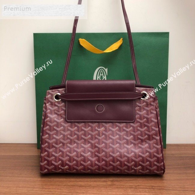 Goyard Rouette Shoulder Bag Burgundy 2019 (LMGY-9070934)