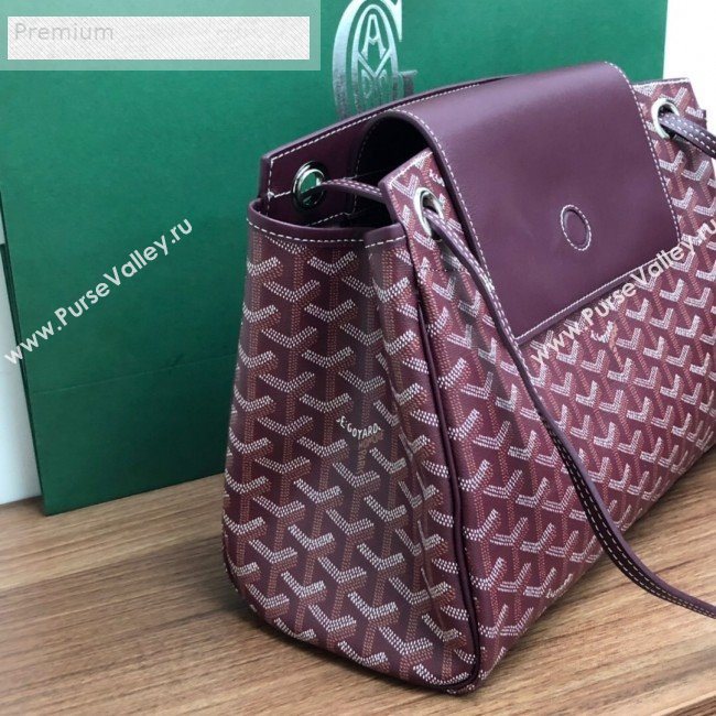 Goyard Rouette Shoulder Bag Burgundy 2019 (LMGY-9070934)