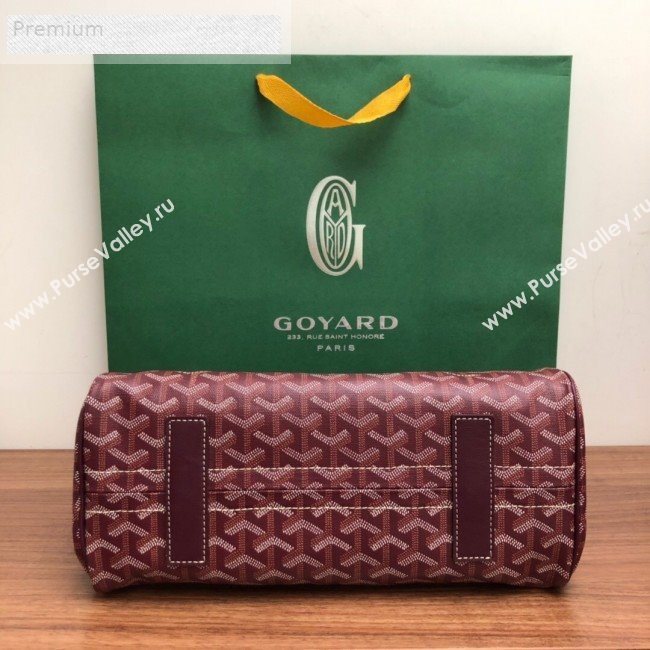 Goyard Rouette Shoulder Bag Burgundy 2019 (LMGY-9070934)