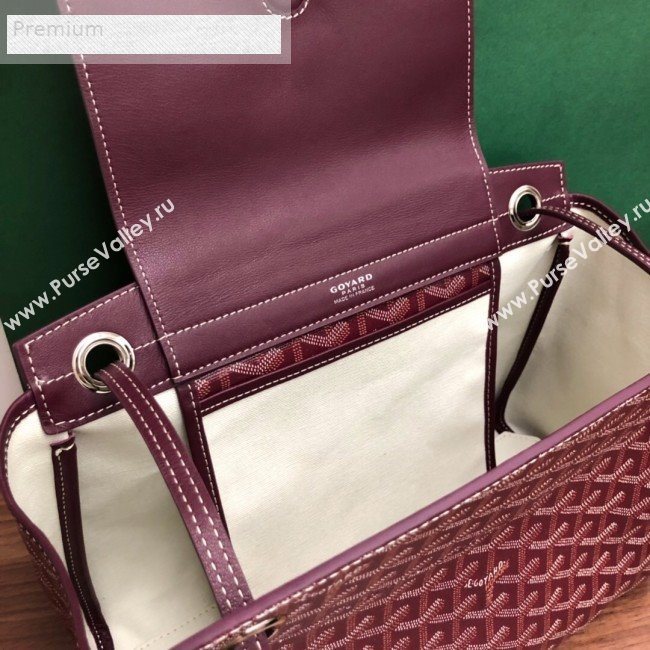 Goyard Rouette Shoulder Bag Burgundy 2019 (LMGY-9070934)