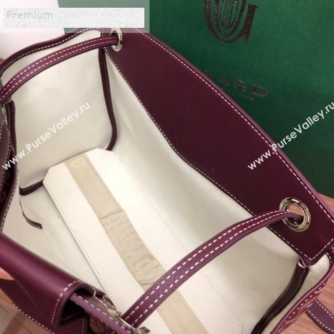 Goyard Rouette Shoulder Bag Burgundy 2019 (LMGY-9070934)