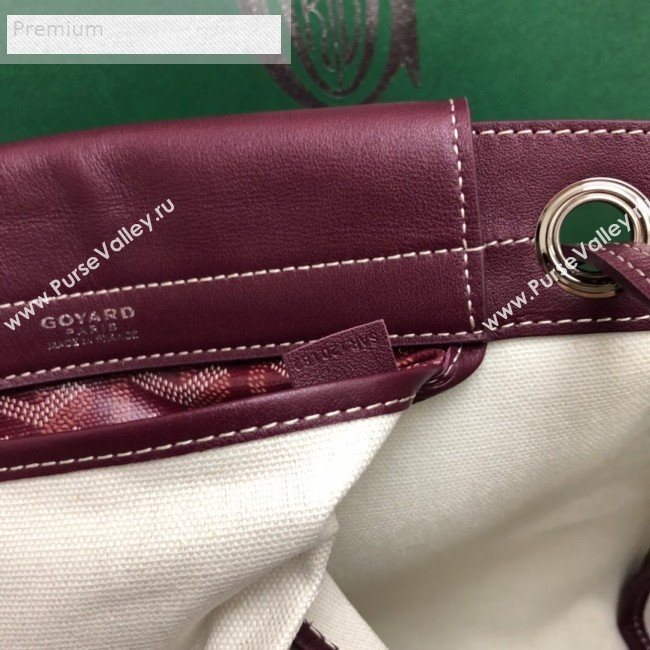 Goyard Rouette Shoulder Bag Burgundy 2019 (LMGY-9070934)