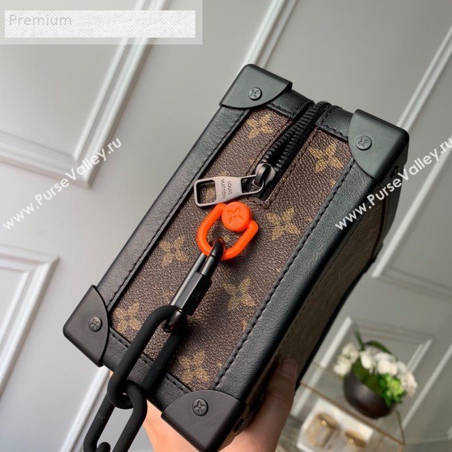 Louis Vuitton Monogram Canvas Soft Trunk Case Shoulder Bag M44478 Coffee/Black 2019 (KD-9070821)