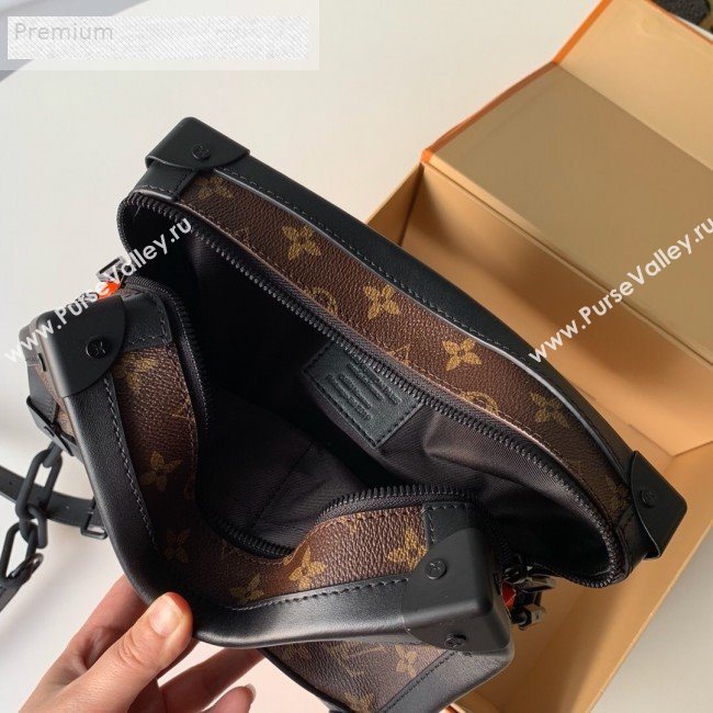 Louis Vuitton Monogram Canvas Soft Trunk Case Shoulder Bag M44478 Coffee/Black 2019 (KD-9070821)