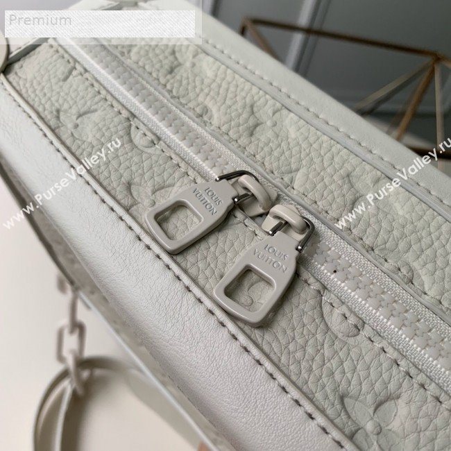 Louis Vuitton Monogram Empreinte Leather Soft Trunk Case Shoulder Bag M44478 White 2019 (KD-9070824)