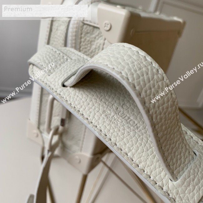 Louis Vuitton Monogram Empreinte Leather Soft Trunk Case Shoulder Bag M44478 White 2019 (KD-9070824)