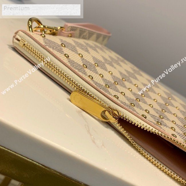 Louis Vuitton Damier Azur Canvas Studded City Pouch N60253 2019 (LVSJ-9070829)